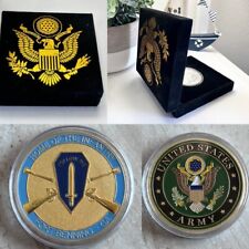 HOME OF INFANTRY BRANCH FT BENNING GA With Velvet Presentation Box US Army picture