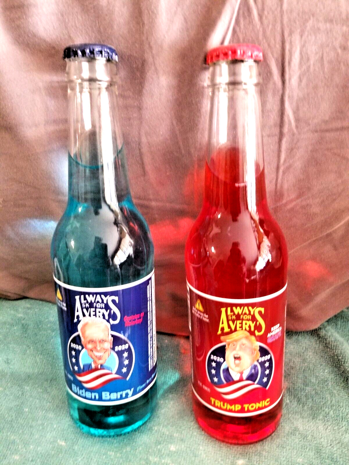 Trump and Biden Avery’s Soda Limited Edition