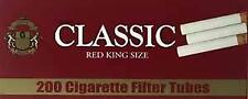 Classic Red Full Flavor King Size 200 Tubes Per Box Tobacco Cigarette [3-Boxes] picture