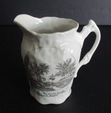 Early 20th Century Souvenir Creamer Park & Harbor Portland Maine - Wheelock picture
