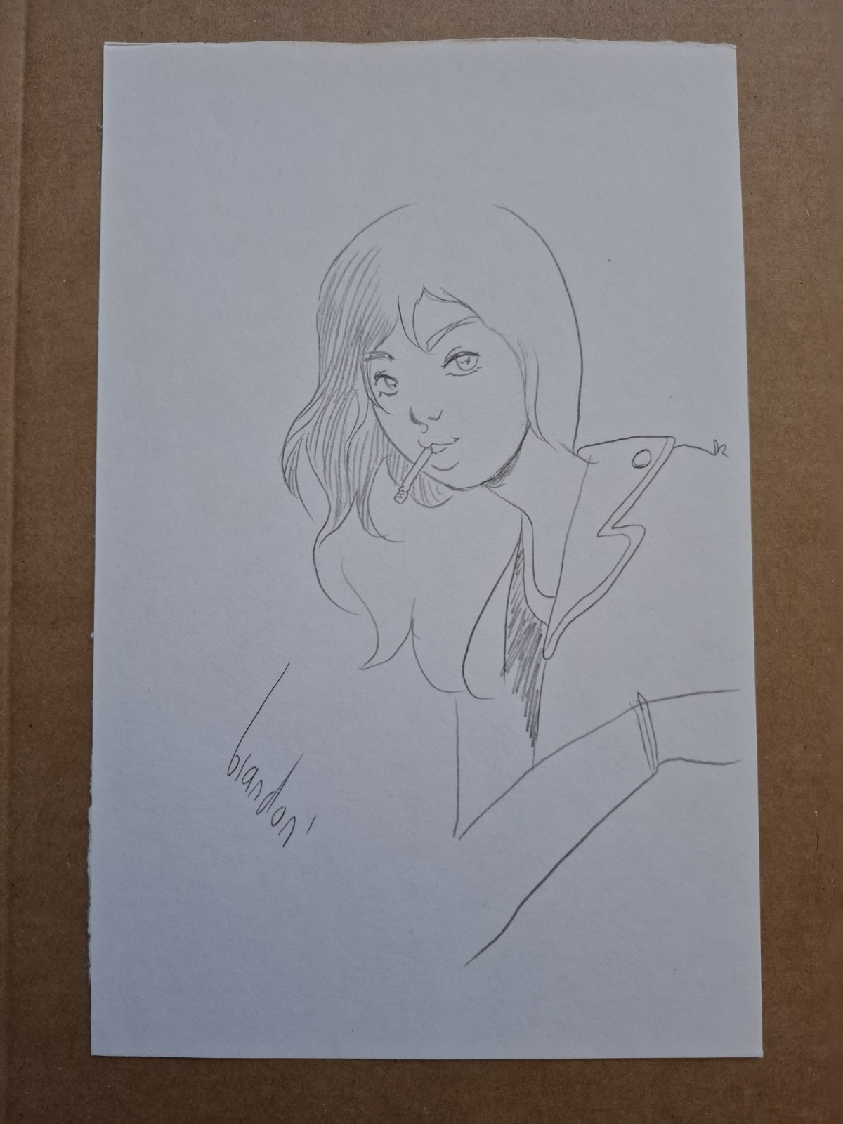 Original Art by Brandon Graham Pencil Sketch King City Royal Boiler 😎 Original Art by Brandon Graham Pencil Sketch King City Royal Boiler 😎