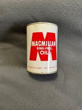 MACMILLAN motor oil can in good condition picture