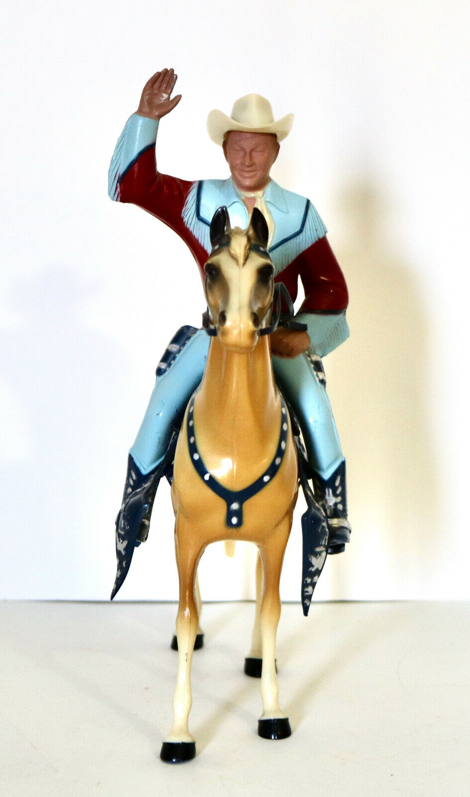 Hartland Roy Rogers and Trigger vintage toy figure set