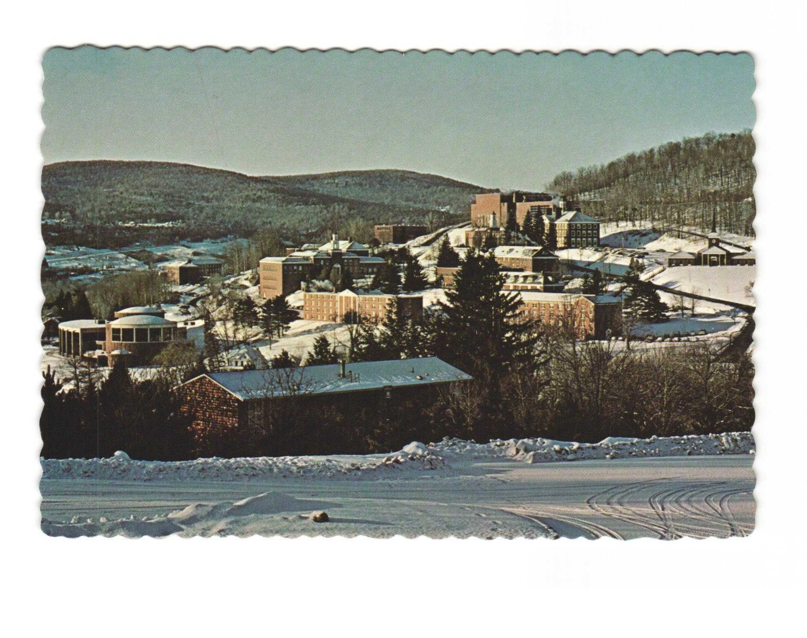 Hardwick College Oneonta New York vintage postcard unposted Hardwick College Oneonta New York vintage postcard unposted