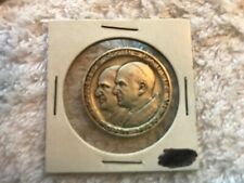 Popes, John 23rd & Paul 6th, Transition of 2- 1963 Rome Vatican Medallion Mint picture