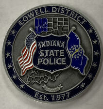 Indiana State Police Lowell District Challenge Coin picture