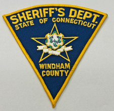 Windham County Connecticut Sheriff Patch Unused picture