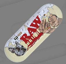RAW x “Boo Johnson” collab Skateboard Metal Rolling Deck Tray - Limited Edition picture