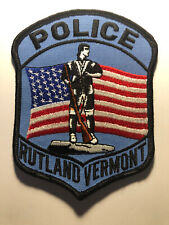 Rutland Vermont Police Patch picture