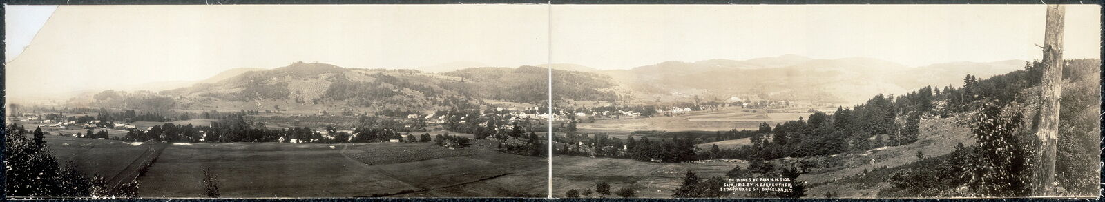 1915 Panorama: McIndoe Falls,Barnet,Caledonia County,Vt. from N.H. side, 05050
