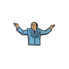 Rupert Pupkin King of Comedy Enamel Pin Ltd Edition NEW Lapel picture