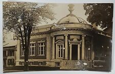 Shelburne Falls Massachusetts RPPC Pratt Memorial Library 1915 Photo Postcard W5 picture
