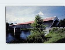 Postcard Windsor-Cornish Covered Bridge NH USA picture