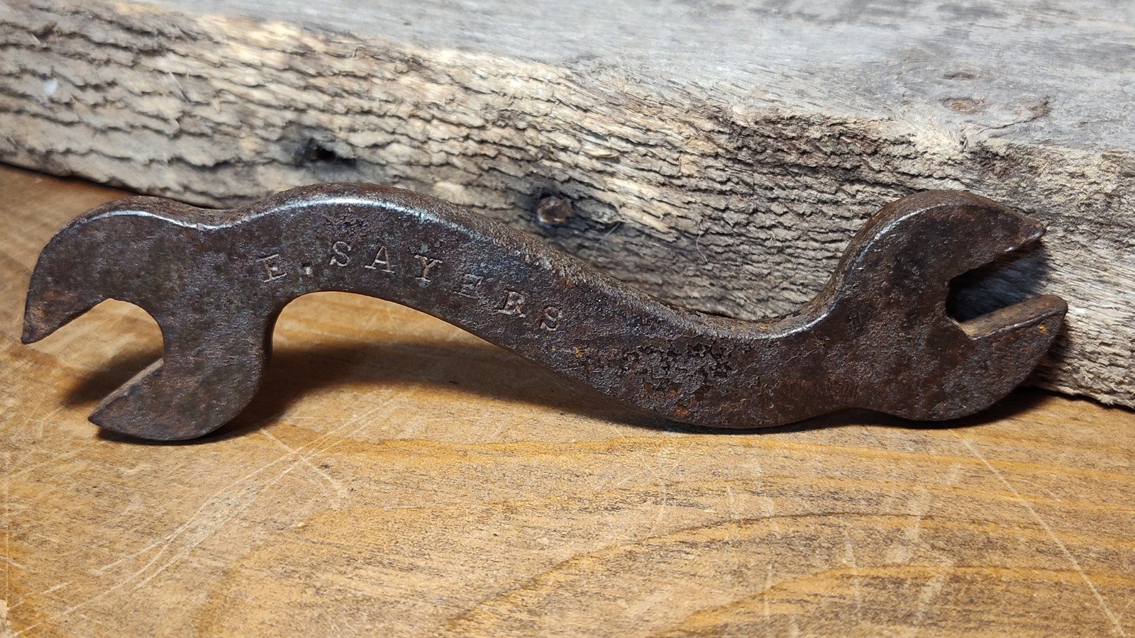 🔥 Antique open ended S wrench 5 🔥 Antique open ended S wrench 5