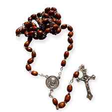 St. Padre Pio Relic Rosary Blessed By Pope w/ 2nd Class Relic - St. Father Pio picture