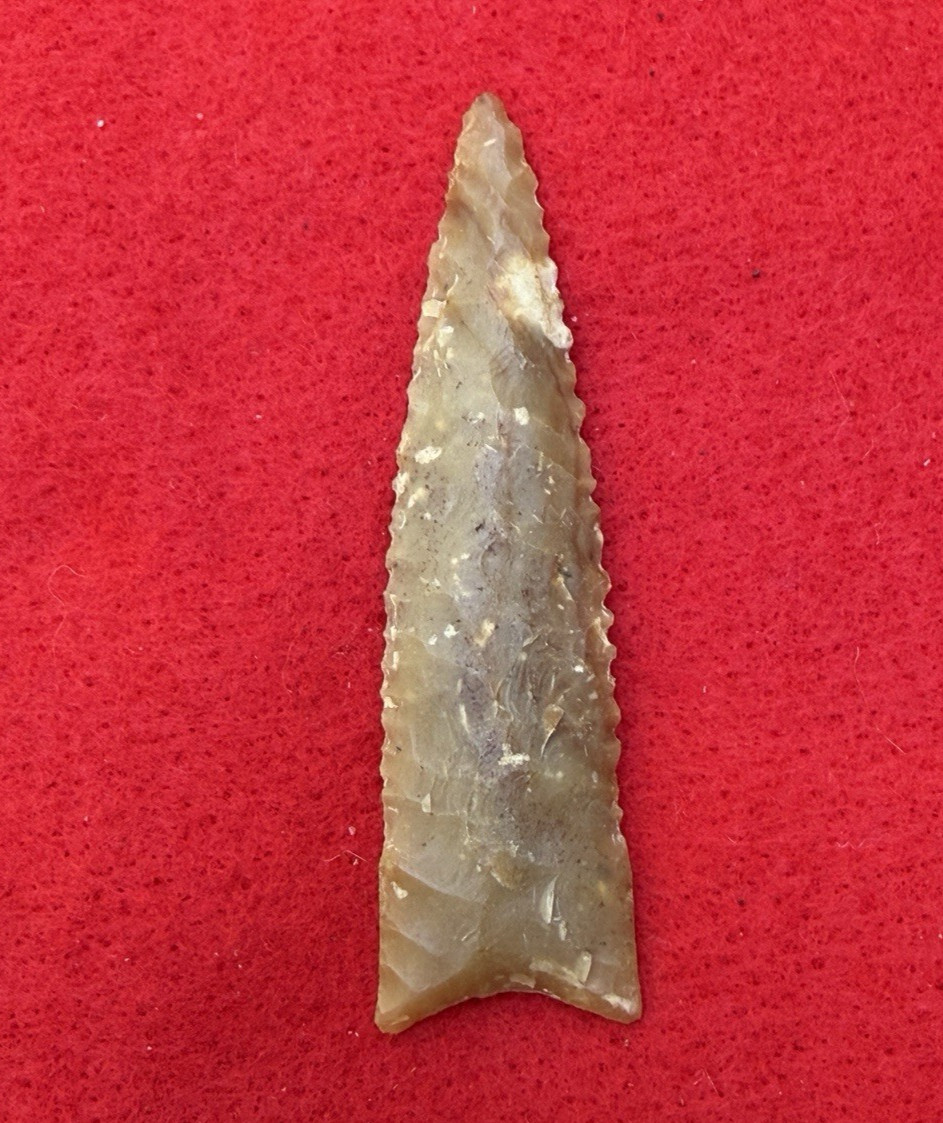 Flint Knapping Modern  Arrowhead 3.5\