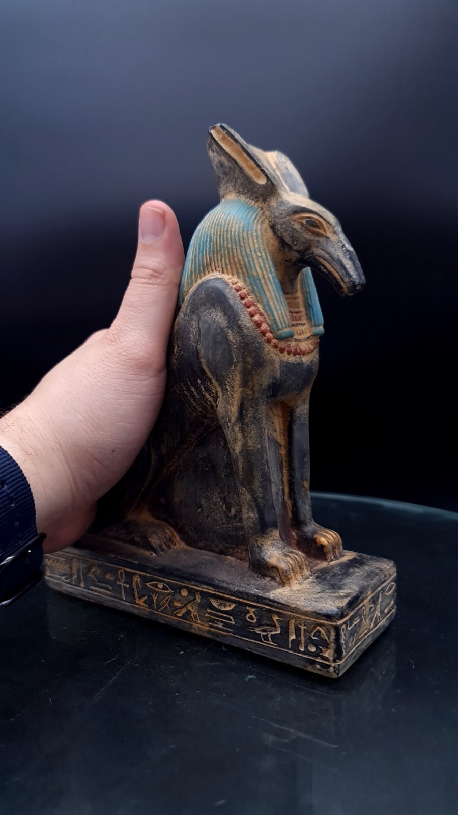 Ancient Egyptian Statue of Seth - Rare Pharaonic Antique B.C. for Sale ...