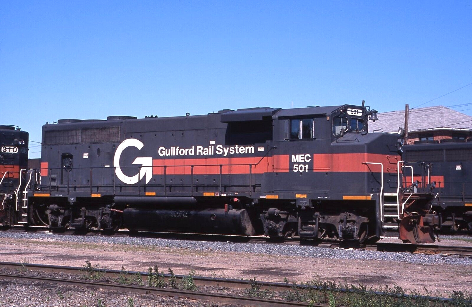 Original Slide: Maine Central / Guilford Rail System GP40-2LW 501