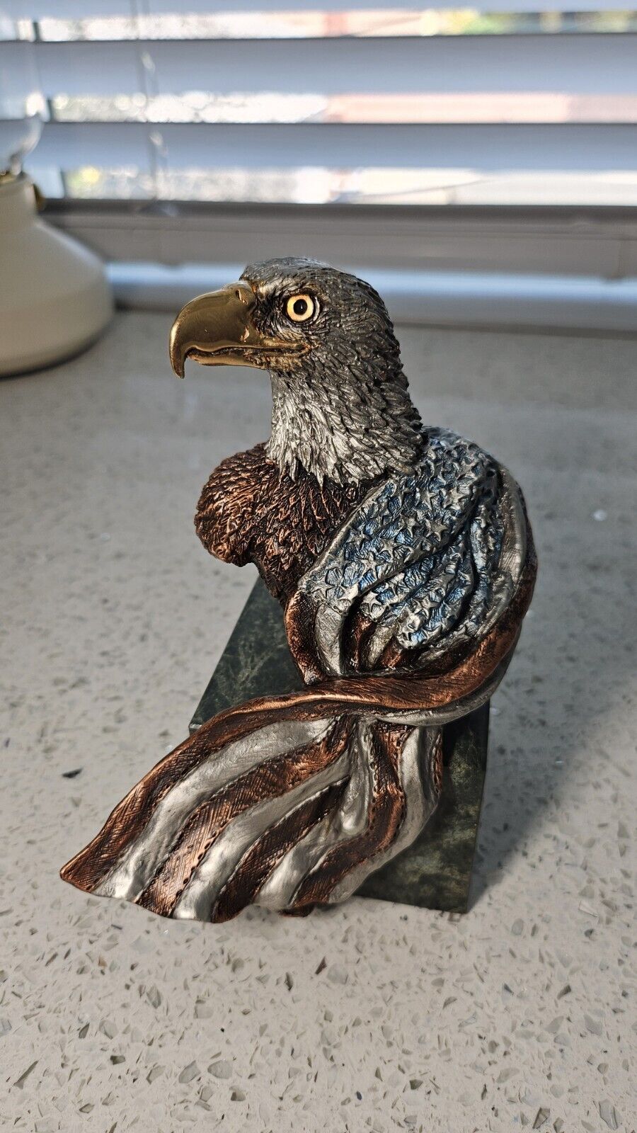 KITTY CANTRELL EAGLE Sculpture Liberty 1993 by Gorham Low Edition # 150/2500