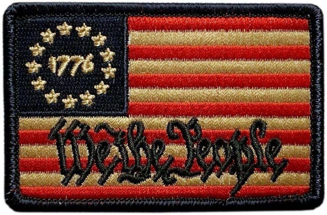 We The People Betsy Ross 1776 Patch [\