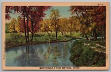Postcard Greetings From Bethel Ohio *C7973 picture