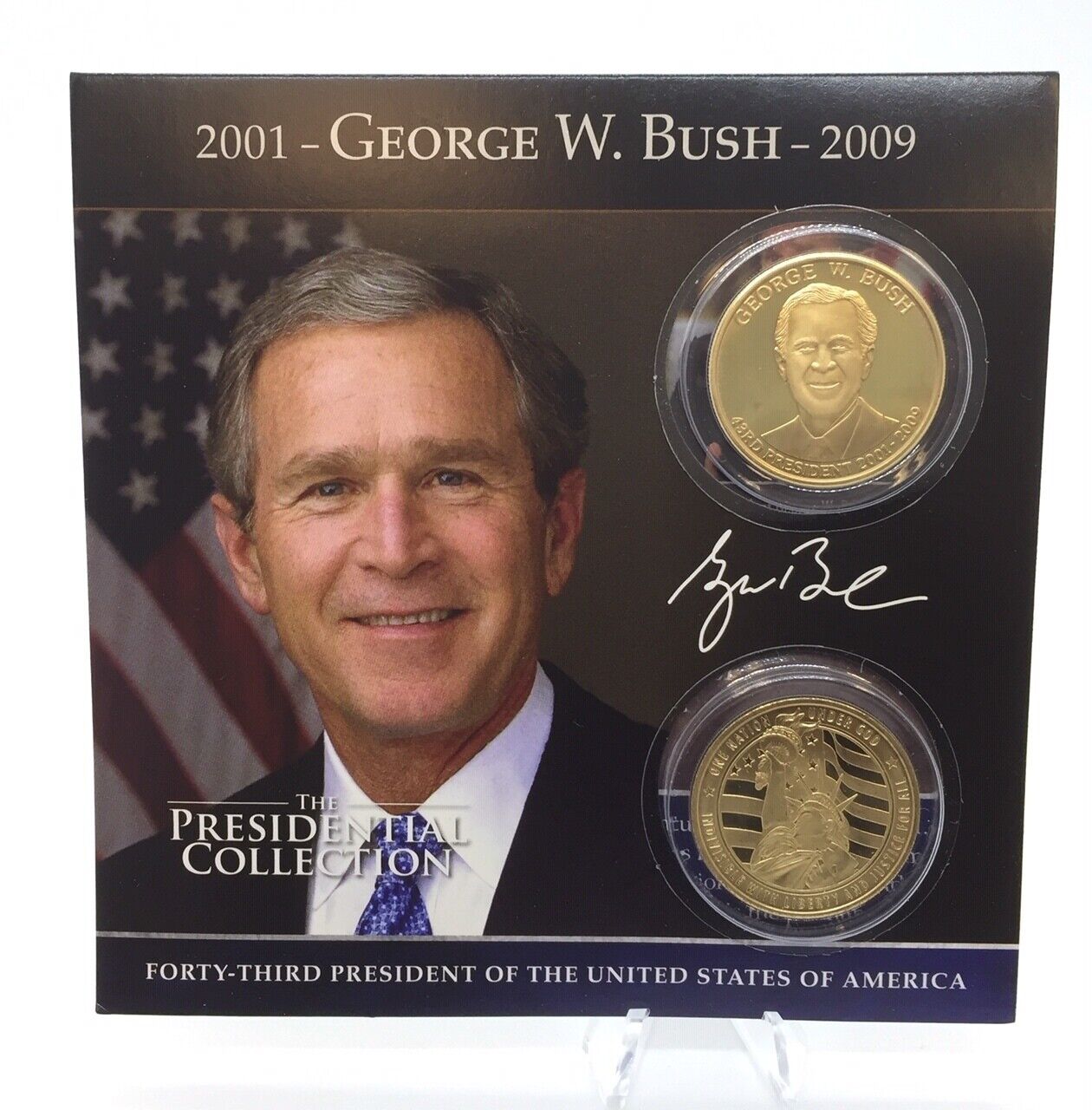 George W Bush Presidential Commemorative Coin Collection
