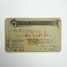 1894 Hiram Walker Canadian Club Whisky Pass F Rogers CB&Q Burlington Railroad picture