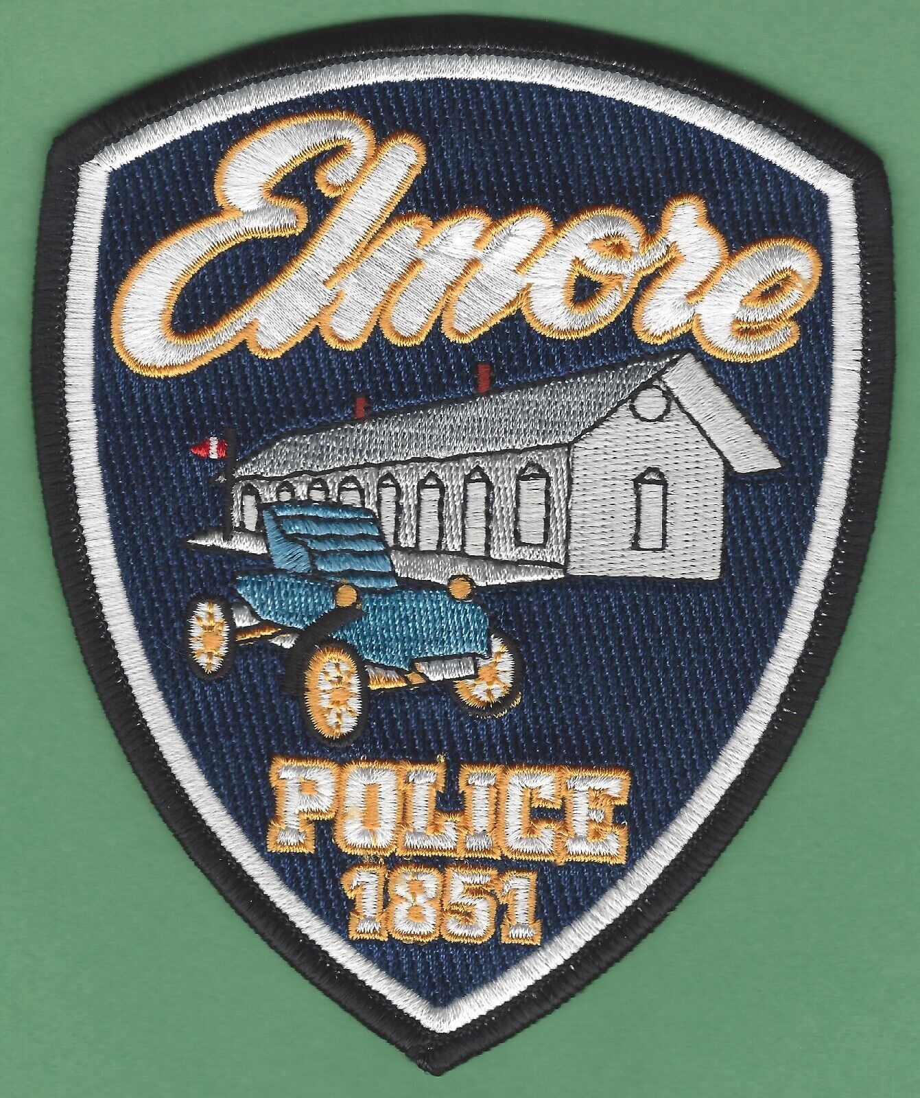ELMORE OHIO POLICE SHOULDER PATCH