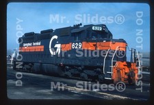 Original Slide Springfield Terminal-Guilford Fresh Paint SD26 629 Buffalo NY picture
