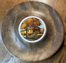 Woodbury Woodware Hand Carved Shelburne, VT   Hand Polished Washable Charcuterie picture