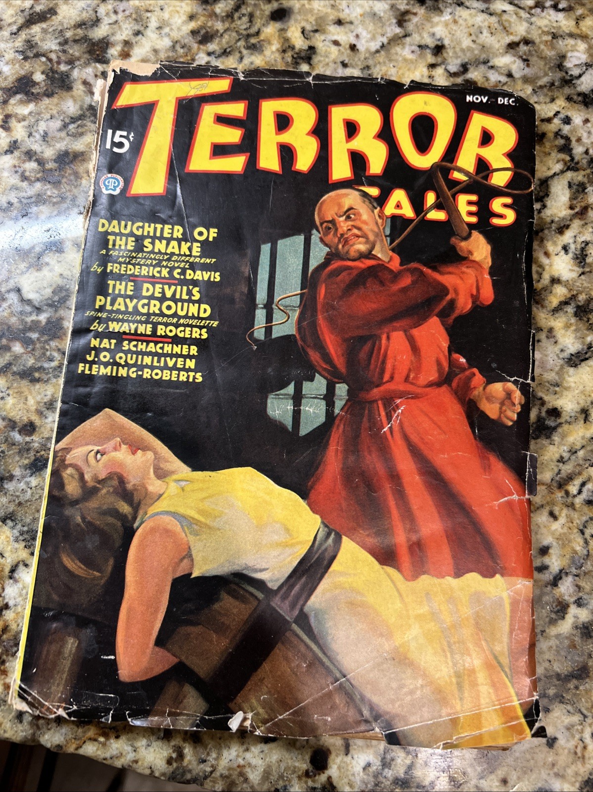 Terror Tales Pulp Magazine v. 7 #1, Dec. 1936 Terror Tales Pulp Magazine v. 7 #1, Dec. 1936