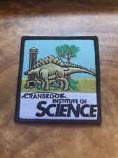 Cranbrook Institute Science Bloomfield MI Patch Iron On 3” Rare Trucker Hat Logo picture