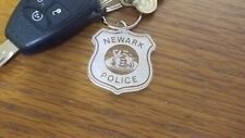 NEWARK NJ Police Department laser engraved  keychain picture