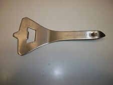 Stainless Concord Bottle Opener Can Opener Air France Shape of a Plane picture