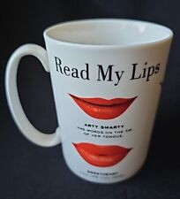 Lenox Kate Spade NY Porcelain Coffee Mug  Read My Lips 12 oz picture