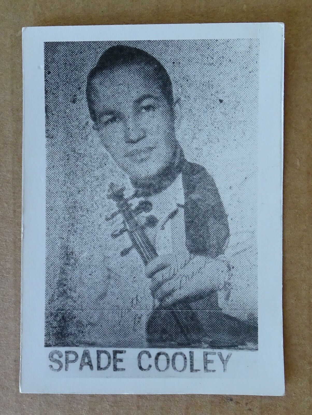 Spade Cooley Homemade Photocard 1938 ??