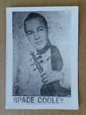 Spade Cooley Homemade Photocard 1938 ?? picture