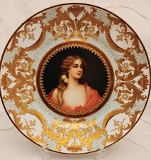 Royal Vienna Wagner Portrait Plate Beehive Rosenthal Antique picture