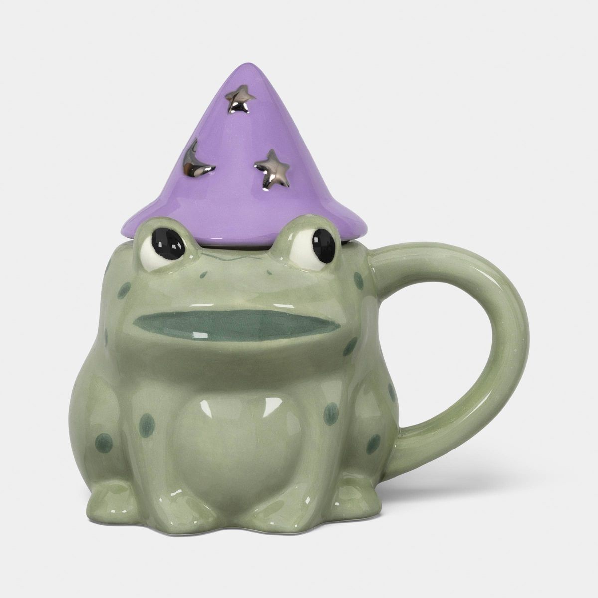 Hyde and EEK Boutique Halloween 9 fl oz Earthenware Mini Frog with Lid Mug 2026 Hyde and EEK Boutique Halloween 9 fl oz Earthenware Mini Frog with Lid Mug 2026