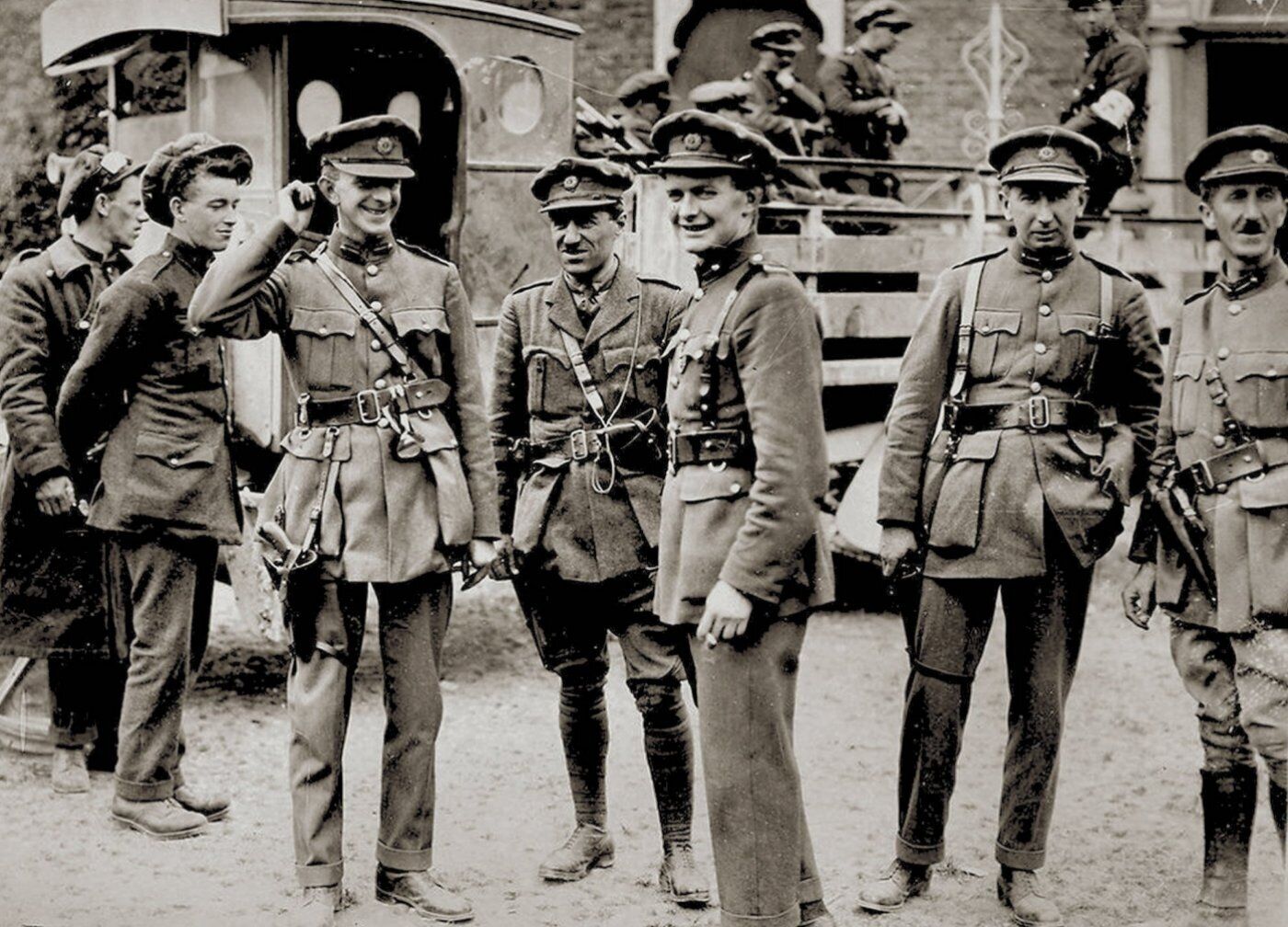 1922 IRA GENERALS 5x7 Borderless PHOTO Irish Rebellion