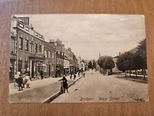 Postcard Bridport Dorset England UK West Street Early View picture