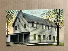 Postcard Plainfield New Jersey NJ Old Quaker Church Building Posted 1913 Antique picture