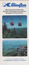 1976 Killington Tramway Summer Gondola Rides Brochure picture