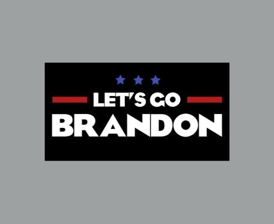 Let\'s Go Brandon Die Cut Glossy Fridge Magnet