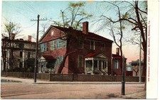 1901-1907 Richmond VA Old Residence Home of Chief Justice Marshall Postcard UDB picture