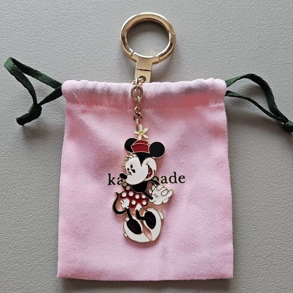 Kate Spade Minnie Mouse Keychain