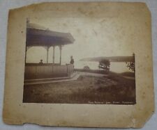 York Redoubt from Point Pleasant ANTIQUE PHOTOGRAPH (Halifax Nova Scotia) picture