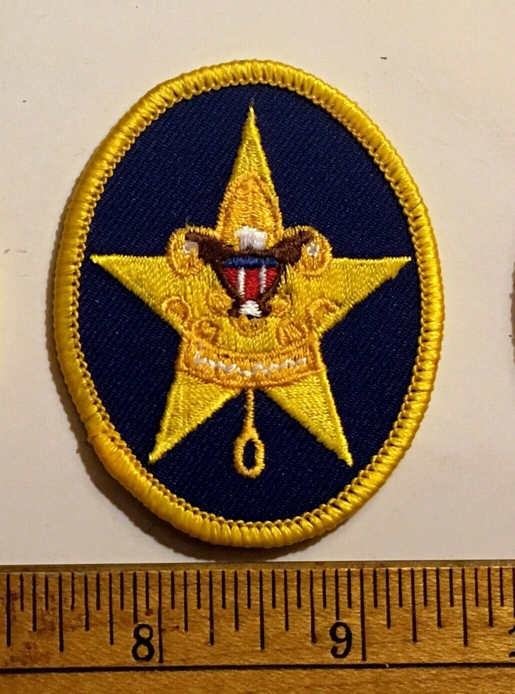 1970's-1980's Full Color Star Rank Emblem BSA Unused
