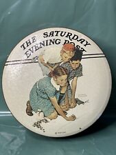 Marbles Champion Norman Rockwell Collector's Tin The Saturday Evening Post 1939 picture