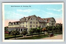 St Petersburg FL-Florida, Hotel Huntington, Vintage Postcard picture